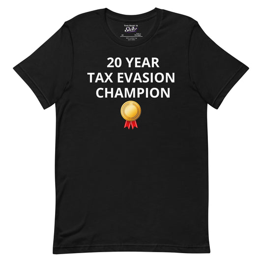 20 Year Tax Evasion Champion